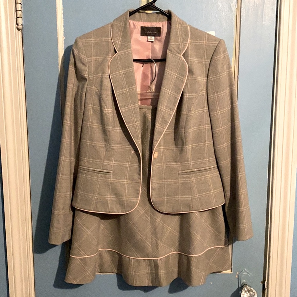 Liz Claiborne suit jacket and skirt